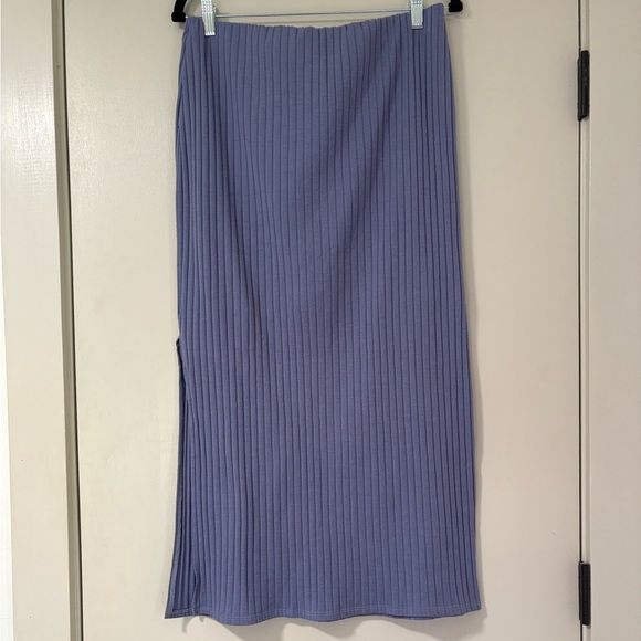 Julienne Knit Ribbed Maxi Skirt - Picture 8 of 15